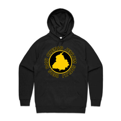 Punjab River Names Mens Hoodie Thumbnail