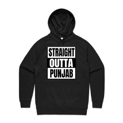 Straight Outta Punjab Mens Hoodie Thumbnail