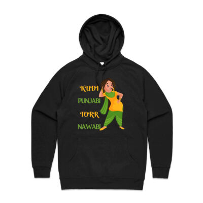 Kudi Punjabi Torr Nawabi Womens Hoodie Thumbnail