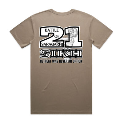 21 Sikh T-shirt (Back Side Print) Thumbnail