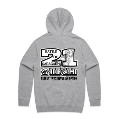 21 Sikh Hoodie (Back Side Print) Thumbnail