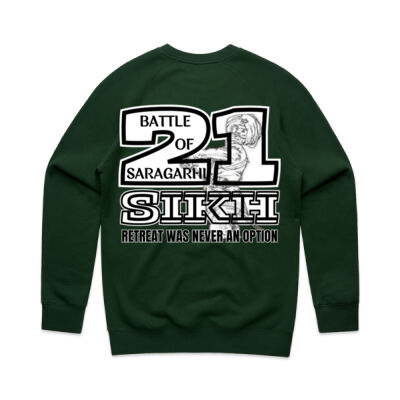 21 Sikh Sweatshirt (Back Side Print) Thumbnail
