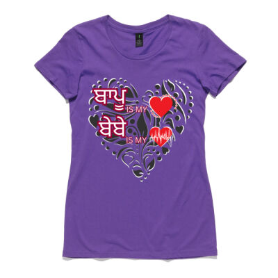 Bebe Bapu Womens T-shirt Thumbnail