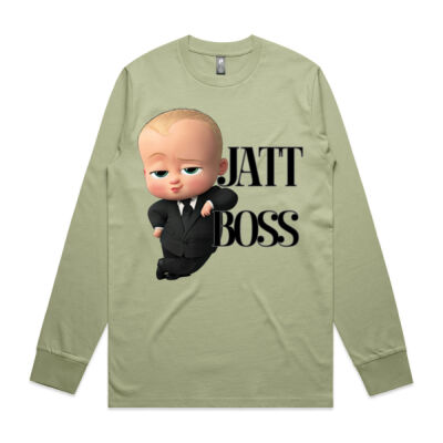 Jatt Boss Mens Longsleeve T-shirt Thumbnail